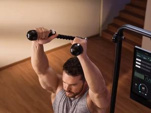 NOUVEAU Équipement de musculation tout-en-un pliable pour entraînement complet du corps, station d'entraînement à domicile, équipement de musculation multifonctionnel - Product Image 2