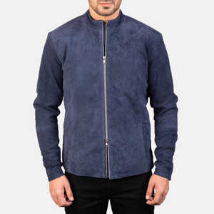 Top Design hommes veste d'hiver col montant manches longues 100% cuir de haute qualité personnalisable prix raisonnable étanche - Product Image 2