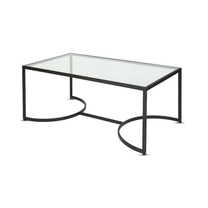 Table basse rectangulaire de luxe en marbre pour la maison La plus grande entreprise de fabrication Zone de réception simple en verre à la mode - Product Image 4