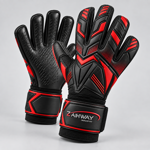 Gants de gardien de but de football avec protection des doigts, gants de football professionnels, vente en gros, gants personnalisés - Product Image 6