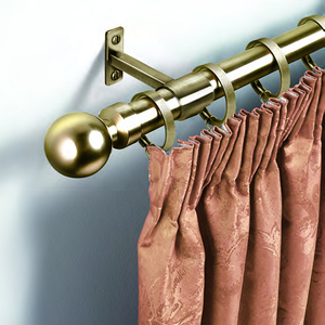 Tringle à rideau flexible à réglage d'angle pour baie vitrée avec aspect haut de gamme - Product Image 2