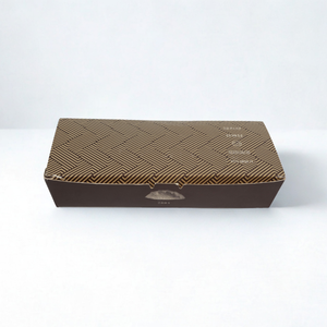 Caja de Embalaje de Alimentos Kraft Reciclable Ecológica con Impresión Personalizada |   Caja de Cartón Plegable para Llevar, Impresión Offset, Lámina en Relieve, Resistente a la Grasa - Product Image 1