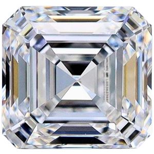 Diamant de laboratoire Asscher 4 carats E VVS1, taille Asscher, certifié IGI - Product Image 2