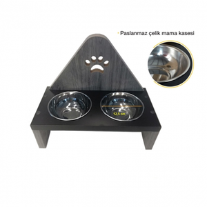 Cuenco de madera para comida y agua de gatos, productos para mascotas de alta calidad, tazón de agua, producto de la mejor calidad, 2 uds. - Product Image 3