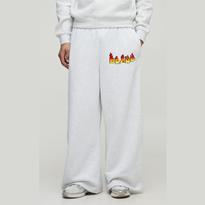 กางเกงจ็อกเกอร์ลำลองฤดูหนาวคุณภาพพรีเมียม แบบมีเชือกผูกเอว เป็นมิตรกับสิ่งแวดล้อม ผ้าแคนวาสสำหรับผู้ชาย ทรงโอเวอร์ไซส์ ขากว้าง - Product Image 6