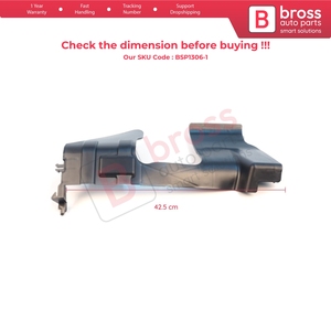 Déflecteur d'air latéral avant gauche BSP1306-1 pour panneau de radiateur, compatible Fluence L30 Berline 2009-2012 (avant restylage) 214990046R - Product Image 5