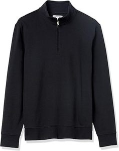 Sudadera Ligera de Felpa Francesa con Cuello Alto y Cierre de Cremallera para Hombre - Product Image 2