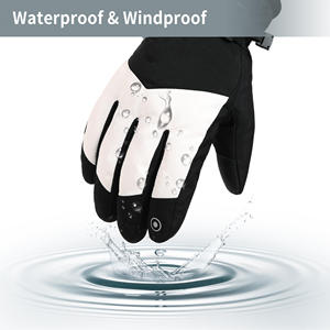 Nouveaux hommes gants de Ski imperméables en haute qualité hiver écran tactile en plein air cyclisme Snowboard gants de Ski pour hommes femmes - Product Image 3