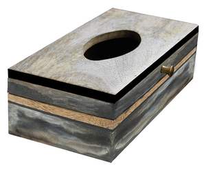 Prisma Designs - Dispensador de Pañuelos Cuadrado Moderno y Minimalista, Hecho a Mano, Decorativo, para Coche, Mesa, Servilletas - Product Image 3