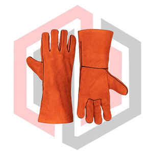 Guantes de Seguridad de Nitrilo Resistentes al Calor, Antideslizantes, Sin Silicona, Recubiertos de Poliéster, Lisos, Resistentes al Fuego, 11 oz, 21-26 cm - Product Image 4