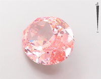 Aniva, Diamantes Sueltos de Color Rosa Cultivados en Laboratorio, Certificados por IGI, Corte Ovalado de 10.04 Quilates, Excelente Corte Pulido Garantizado