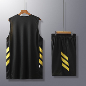 Traje de baloncesto Reversible para hombre 2025, ropa deportiva de secado rápido, ropa deportiva de doble cara, camisetas de baloncesto, conjunto de pantalones cortos, uniformes - Product Image 4