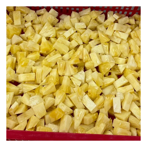 Goût sucré-acide pour ananas congelé naturel coupé en cubes de 10 mm, 20 mm - Découpé en dés, ananas congelé le plus vendu, prix de gros - Product Image 5