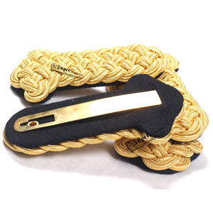 Planches d'épaule de cérémonie Lord Lieutenant avec finition enduite Accessoires de cordon EPAULETTE élégants - Product Image 6