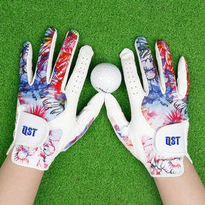 ถุงมือเล่นกอล์ฟสำหรับผู้หญิงและผู้ชาย, ถุงมือเล่นกีฬาซอฟต์บอลระบายอากาศได้ดีหนังแท้ - Product Image 6