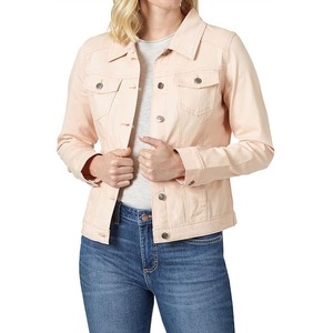 Abrigo vaquero a rayas para mujer, chaqueta de nuevo diseño de primavera y otoño para mujer, proveedor de mezclilla para mujer de BD - Product Image 6