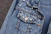 Nouvelles vestes en jean personnalisées pour femmes, col en fourrure véritable, manteau décontracté, style vintage, respirant, coupe régulière