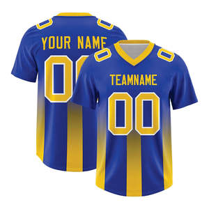 Camiseta de fútbol americano personalizada al por mayor camiseta de fútbol sublimada cosida camiseta de rugby de alta calidad para hombres/jóvenes - Product Image 3