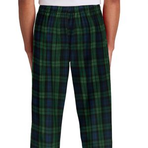 Pantalon de détente vert en flanelle à carreaux pour hommes-Pantalon de nuit confortable et léger, parfait pour se prélasser et porter des vêtements de nuit confortables - Product Image 5