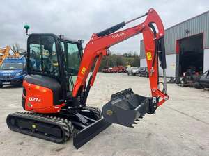 Miniexcavadora Kubota U27-4 Disponible, de Alta Calidad y Precio Económico, con Cucharón de 0.12m³ y Gran Potencia de Excavación - Product Image 5