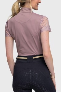 Camisa de espectáculo de encaje de secado rápido Ropa ecuestre Capa base Productos de Carreras de Caballos ingleses ecuestres de la India - Product Image 4