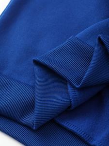 เสื้อฮู้ดผู้หญิงสำหรับฤดูหนาว ทรงสบาย อุ่นสบาย ผลิตจากผ้าฝ้าย 100% เป็นมิตรต่อสิ่งแวดล้อม นุ่มสบาย ทนทาน ใส่ได้ทุกวัน คุณภาพสูง พร้อมโลโก้ด้านหน้า - Product Image 4