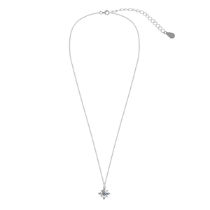 Collier pendentif solitaire de luxe en argent 925 avec diamant Moissanite 1,2 carat certifié par un <span class=keywords><strong>testeur</strong></span> de diamants, bijoux pour femme, Destiny Jewellery - Product Image 4