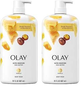 Olay Ultra Moisture Body Wash con manteca de karité, 30 oz (paquete de 2) - Product Image 4