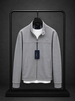 Veste d'hiver rembourrée pour homme de haute qualité, blanche, imperméable, col montant, fermeture éclair, couleur unie, pour temps froid