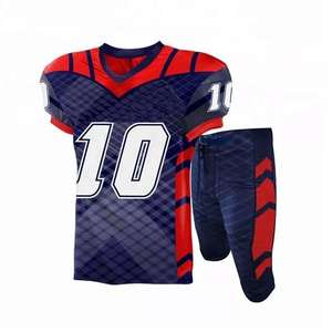 Bas prix Compression drapeau Football uniforme paquet sublimé Football uniforme avec sac Pack Football américain porte - Product Image 2