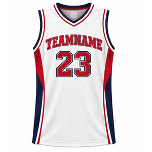 Camiseta de Baloncesto Deportiva Personalizada para Hombre, Diseño de Sublimación Personalizado para Ligas de Equipos y Entrenamiento Profesional - Product Image 1