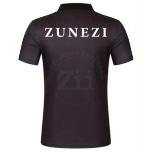 Sublimación personalizada en blanco Polo de secado rápido estilo 220G Jersey tela peso manga corta Polo para hombres - Product Image 3