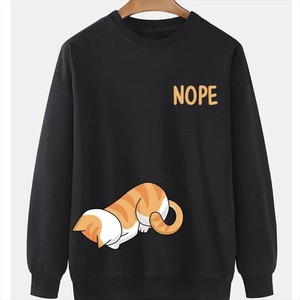 Stylish 100% Organic Cotton Sweatshirts Trending Design Breathable Men's Sweatshirt New Custom <b>3D</b> Printed Men's Shirts - Product Image 5