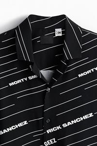 Camisas de resort informales de corte holgado de alta tendencia para hombres, marca personalizada, tejido de viscosa, manga corta, estampado, ajuste cómodo, precio al por mayor - Product Image 2