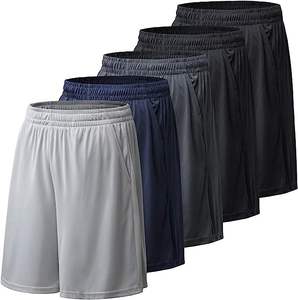 Los pantalones cortos de patrón sólido para hombre más vendidos Precio al por mayor MOQ bajo costo - Product Image 1