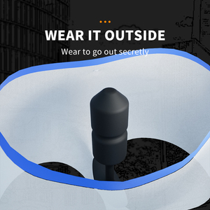 ของเล่นทางเพศแบบสั่นปลั๊กเสียบทวารหนักเครื่องนวดต่อมลูกหมากควบคุมการฝึกทางทวารหนักสวมใส่ได้สำหรับผู้เริ่มต้นใช้งานกลางแจ้งเป็นมิตร - Product Image 3