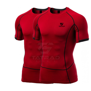 Vente directe d'usine T-shirts Muscle pour hommes Poids léger T-shirts Muscle pour hommes de taille personnalisée en vente en ligne - Product Image 3