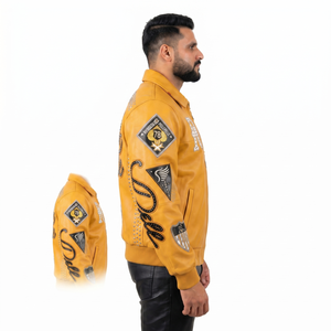 Mayorista en Línea B2B del Mundo en Chaquetas de Cuero para Hombre con Diseño de Parches, Fabricantes, Proveedores, Exportadores e Importadores - Product Image 3