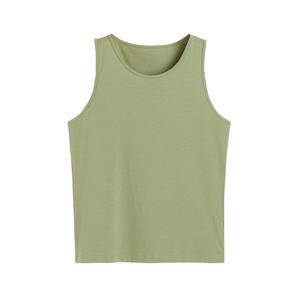 เสื้อกล้ามสำหรับผู้ชายผ้าคอตตอนพิมพ์ลายออกแบบได้ตามต้องการโลโก้ - Product Image 1