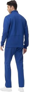 Trajes de chándal atléticos de 2 piezas para hombre de algodón 100% personalizados al por mayor trajes de chándal de calentamiento de invierno cómodos de talla grande - Product Image 3