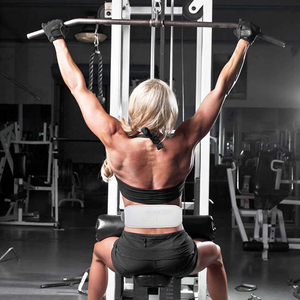 Cinturones de Entrenamiento Acolchados de Cuero de 4 Pulgadas, Transpirables, de Seguridad para Fitness, para Culturismo, Gimnasio, Entrenamiento con Pesas - Product Image 6