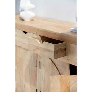 Ketsiya Mango Wood <b>Sideboard</b> Versatile Home Furniture for Living Room Kitchen Bathroom - Product Image 2