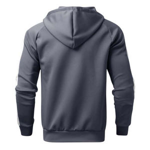 Ensemble de survêtement de sport d'hiver pour homme, respirant, léger, en coton/polyester, à capuche avec cordon de serrage, confortable - Product Image 5