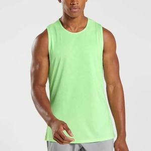 Custom Design Sublimation Breathable Eco-Friendly Quick Drying <b>Stretch</b> Fabric Sleeveless Fitness Sports Running Casual Tank Top - Product Image 1