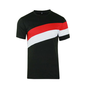 Conjunto personalizado de dos piezas de verano para hombre, camiseta informal de algodón y pantalones cortos, diseño de manga corta - Product Image 2