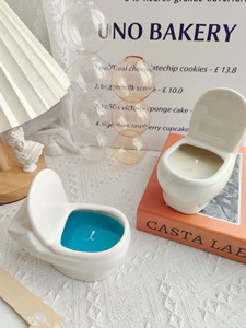 Wholesales INS <strong>Toilet</strong> Aroma Home Fragrance Funny <strong>Scented</strong> <strong>Candle</strong> for Holiday Cute Gift Home Decoration - Product Image 4