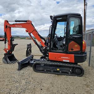 2022 Mini KUBOTA KX033-4 pelle agricole hydraulique d'occasion Mini pelle sur chenilles avec composants de moteur de pompe à moteur à noyau - Product Image 4