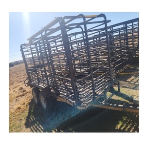 Remorque pour bétail en gros à prix abordable, remorque de transport d'animaux à double essieu pour l'agriculture, expédition mondiale, nouveauté - Product Image 6