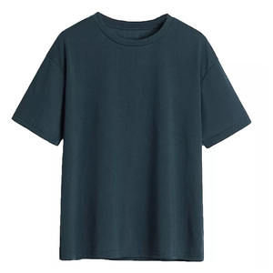 Offre Spéciale hommes 100% coton T-Shirt haute qualité 210 Gsm impression personnalisée tissu tricoté lavé pour les hommes de grande taille - Product Image 4