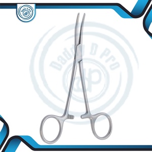 สแตนเลสคุณภาพสูงเครื่องมือผ่าตัดร้อนขายเลือดหยุดคันพัดโค้ง 20 ซม.DADDY D PRO CE ISO ได้รับการรับรอง - Product Image 3